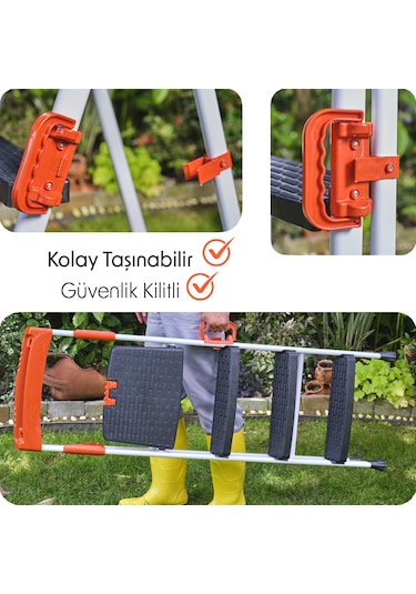 Promax Plastik Basamaklı Merdiven