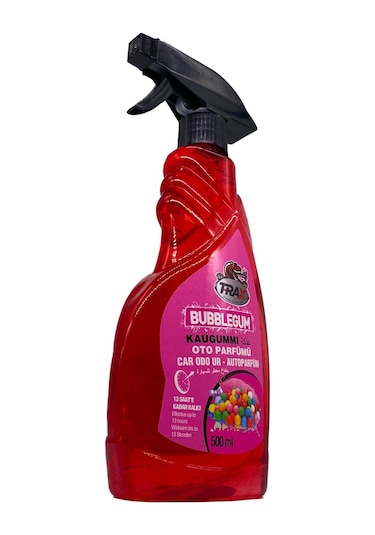 Bubblegum Kokulu Ferah Oto Ev Oda Sprey Parfüm Trax 500 Ml