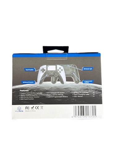 Yues Playstation 5 Uyumlu Controller Ps5 Dualsense Kol Joystick (PS5 Tam Uyumlu)