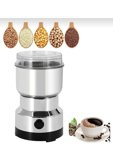 Elektrikli Kahve Keten Tohumu Baharat Öğütücü 2 Bıçak 150w Çok Renkli