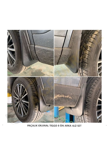 Chery Tiggo 8 Paçalık Ön Arka Tozluk Set