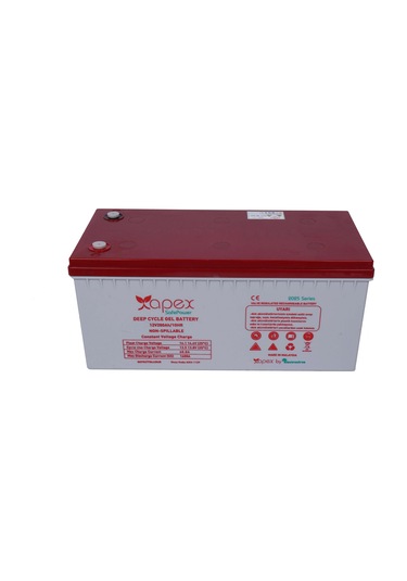 12v 200ah Safepower Jel Akü Apex