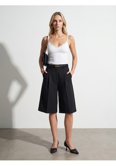 Dilvin 21191 Dantelli Top-beyaz