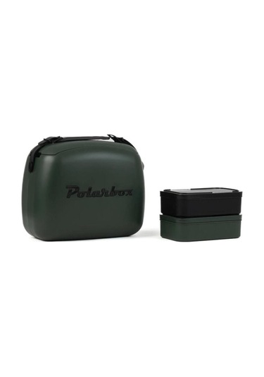 Polarbox Green Forest-black / Yeşil Orman-siyah Soğuk Ve Sıcak Termos Çanta 6l Yeşil