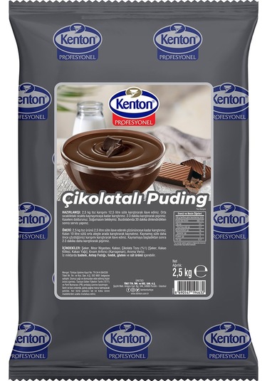 Kenton Profesyonel Puding Çikolatalı 2500 G