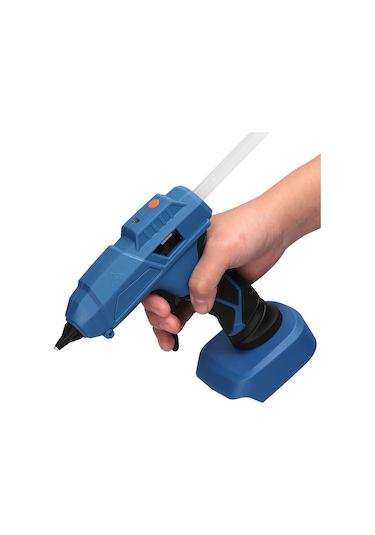 Geeksen Kablosuz, Taşınabilir Ergonomik Tutuşlu Sıcak Yapıştırıcı Tabancası - Dıy Ve Onarım İçin İdeal