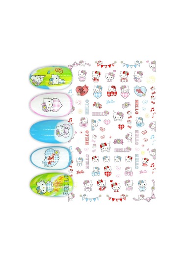 Sevimli Tırnak Sanatı Çıkartmaları, Karikatür Tırnak Çıkartmaları, 3d Kendinden Yapışkanlı Tırnak Sanatı Aksesuarları, Kadınlar İçin Sevimli Kedi Tırnak Çıkartmaları