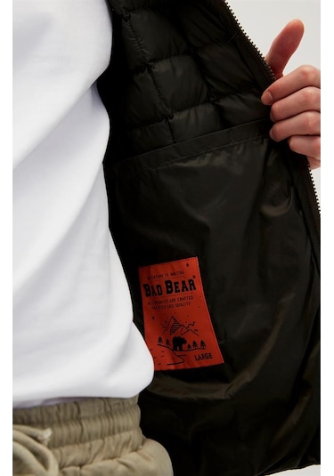 Bad Bear Erkek Yelek Miner Vest-23417 Haki