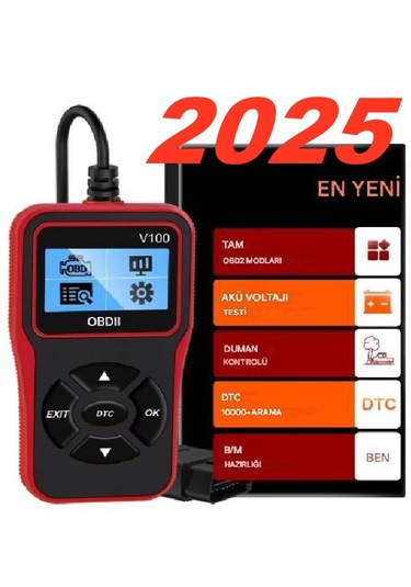 Obd2 Kod Okuyucu Eobd Obd 2 Tarayıcı Araç Teşhis Araçları Dijital Ekran Evrensel 16 Pin Hata Sil