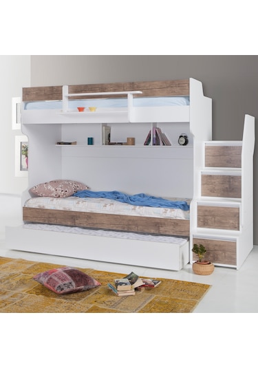 Setaymobilya Ranza, Merdiven Şifoyerli Ranza, 3 Lü Ranza, Cesur Beyaz Ranza.