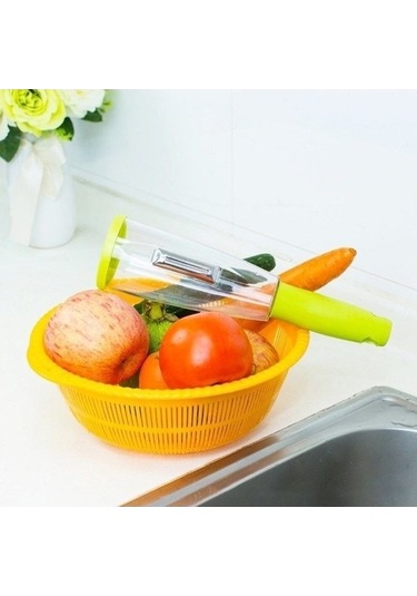 Ulzyvf Depolama Kutulu Planya Soyma Bıçağı - Ev Meyve Soyucu Diğer