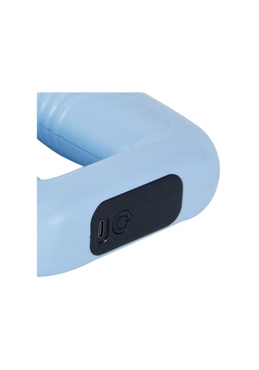 Suntek Elektrikli Masaj Halkası Kompakt El Aleti Yetişkinler Mavi