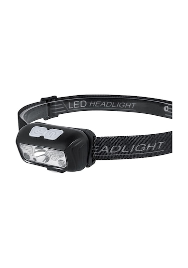 Powermaster CY-2088 Ledli Usb Şarjlı Kafa Feneri Siyah