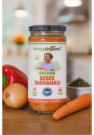 Organik Bebek Tarhanası 400 G +6 Ay Pestisit Raporlu