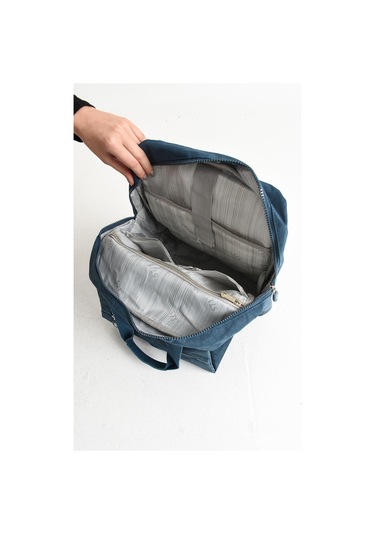 İki Fonksiyonlu Sırt Ve El Çantası Ultra Hafif Mavi Model:571-5h - Mavi