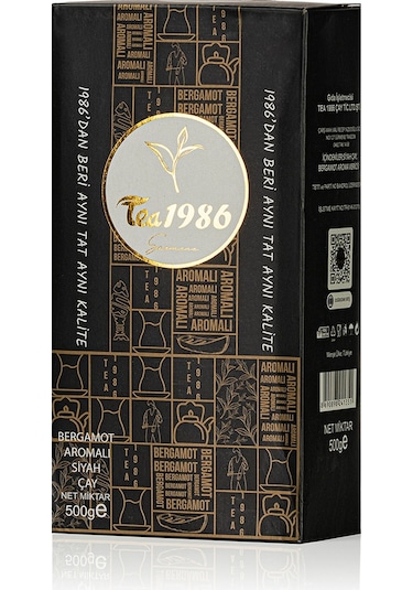 Tea1986 Bergamot Aromalı Çay 6 x 500 G