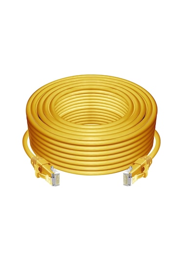 Cat6 Patch Kablo 5 Metre- Sarı