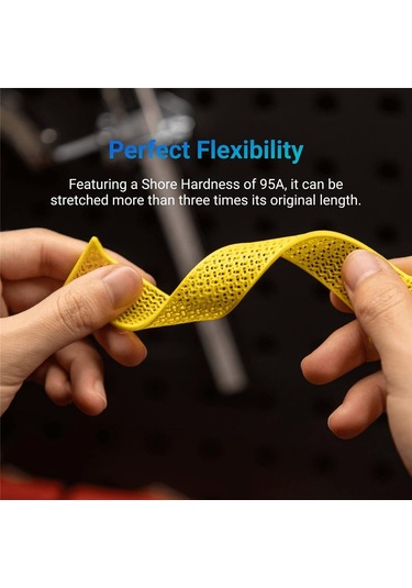 Snapmaker Yüksek Akışlı Tpu95 Filament Siyah 1kg