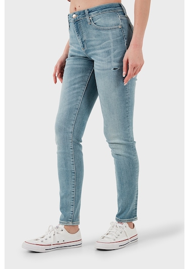 Armani Exchange Bayan Kot Pantolon Xw000123 Af12864 Mb003 Mavi Mavi Armani Exchange Bayan Kot Pantolon Xw000123 Af12864 Mb003 Mavi Mavi