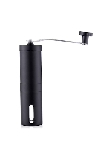 Hand Crank Coffee Machine Manual Pepper Mill Grinder Mid Black Siyah