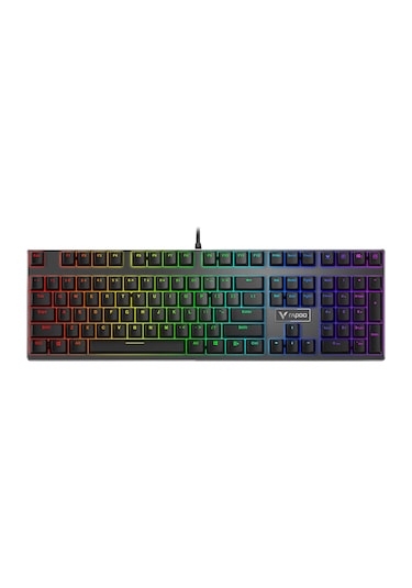 Rapoo V700rgb Backlıt Mechanıcal Gamıng Kbd Ckckrap0001