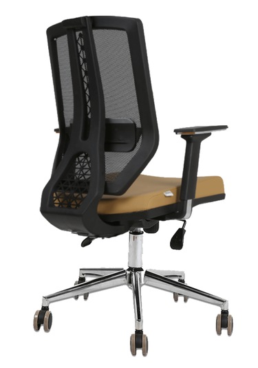 Hunt Mobilya Angerd Kahverengi Deri Ofis Çalışma Koltuğu