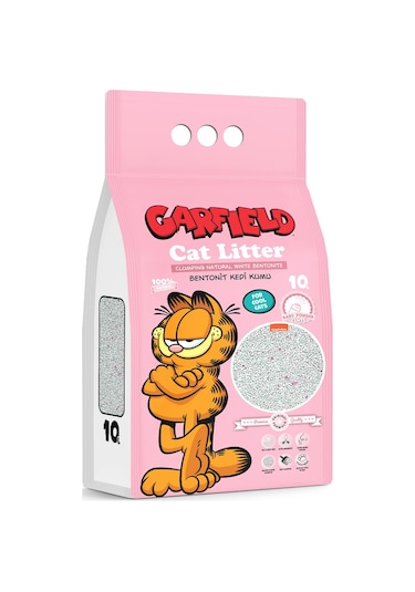 Garfield Bebek Pudralı Kedi Kumu 10 L