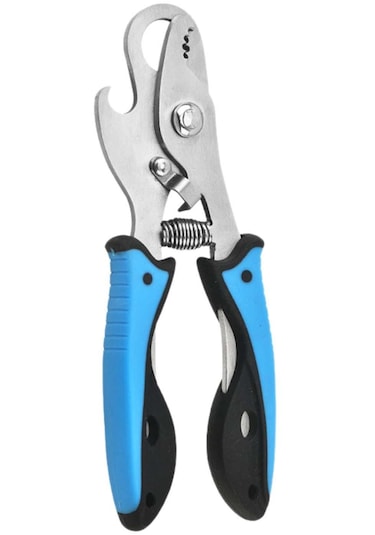 Suntek Salyangoz Kuyruğu Kesme Pensesi 5.8in Pratik Rahat Mavi