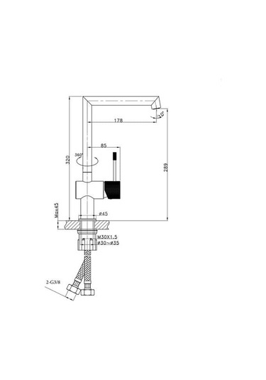 Fontana Eviye Bataryası Fm-k0311 Krom Krom