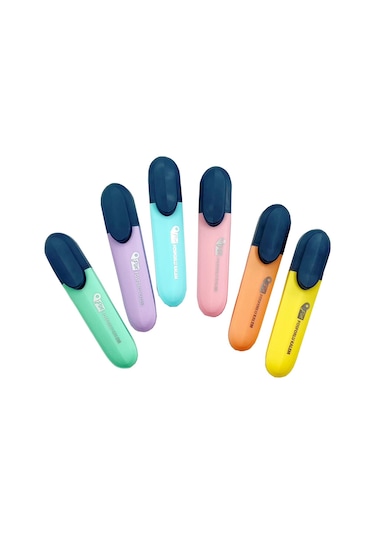 Pin Fosforlu Kalem 810 Pastel Renkler