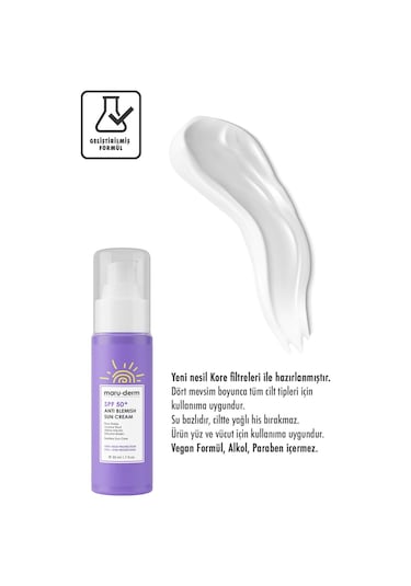 Maruderm Leke Karşıtı Güneş Kremi SPF50+ 50 ML