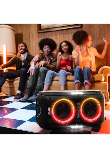 W-King T9 Pro Çift Mikrofonlu Bluetooth 5.3 Hoparlör