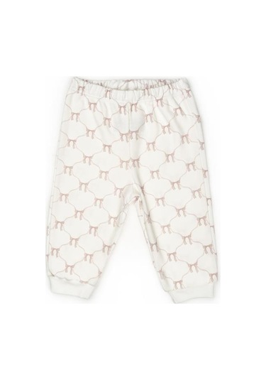 Bebek Alt Üst Takım %100 Organik Pamuk , Bebek - Yenidoğan- Csy8158 Pudra