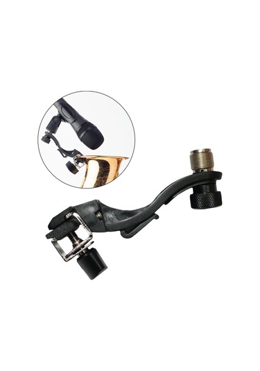 Enstrüman Aksesuar Stüdyosu Için Davul Mic Kelepçe Dağı Ayarlanabilir Darbeye Dayanıklı