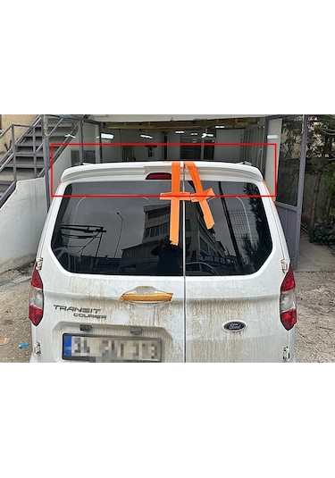Ford Courier Çift Kapak Spoiler - Boyasız - Plastik 2013 - 2024