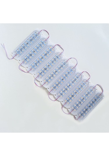 Sunlight Modül Led Çakarlı Işık 10 Adet 12v Beyaz Işık