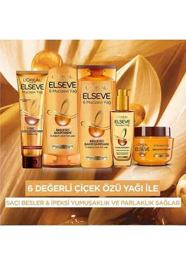 L'Oreal Paris Elseve Mucizevi Yağ Saç Güzelleştirici Krem 150 ML