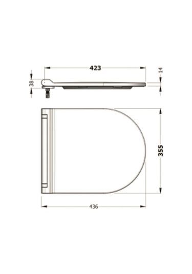 Bien Rico Klozet Kapağı