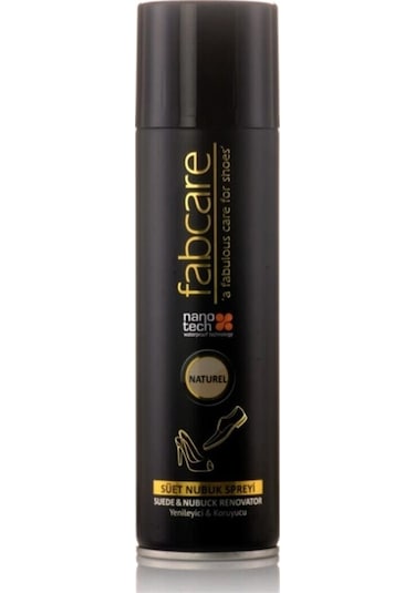 3011 Fabcare Süet Nubuk Spreyi 250 ml-Naturel