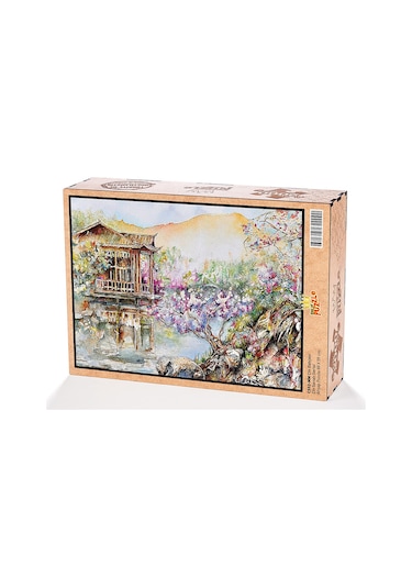 King Of Puzzle Çin Bahçesi Ahşap Puzzle 2000 Parça