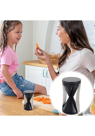 Eastmeeetwest--parçalayıcı Alet Emek Tasarrufu Sağlayan Rende Sebze Parçalayıcı Havuç Dilimleyici Beyaz Beyaz