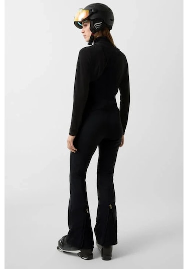 Bogner Cari Softshell Lüks Slim Fit Tasarım Kadın Kayak Tulum Siyah
