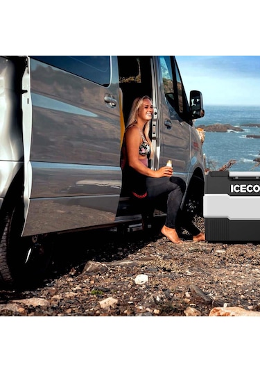 Iceco Ycd60S 12/24Volt 56 Litre Outdoor Kompresörlü Oto Buzdolabı
