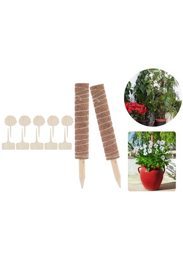 Suntek 30/40/50cm Hindistan Cevizi Totem Direği Uzatılabilir 50cm