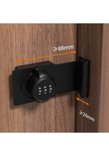 Besthome1 Suntek 3 Haneli Şifreli Kilit, Güvenlik Kilidi Dosya, Hızlı Açılabilir