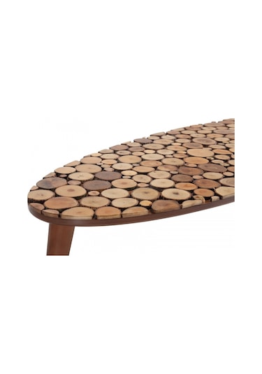 Wood Elips Orta Sehpa