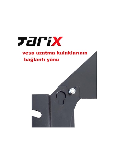Tarix Cm-04 Eğimli Tavan Askı Aparatı 17"-32"