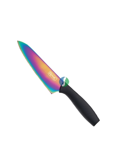 Rooc St03 6 Titanium Chef Knife Şef Bıçak çok renkli