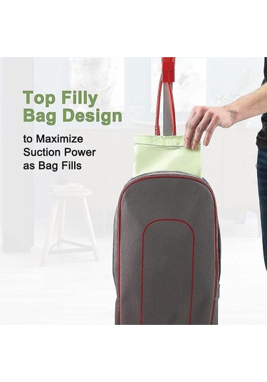 Oreck Xl Dikey Elektrikli Süpürgeler İçin Vakum Torbaları, Parça Numarası Ccpk8dw 5'li Paket