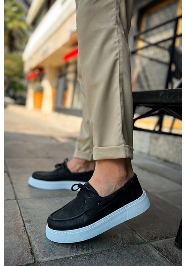 Ch419 - Cbt Torrini Erkek Ayakkabı Sıyah Çok Renkli